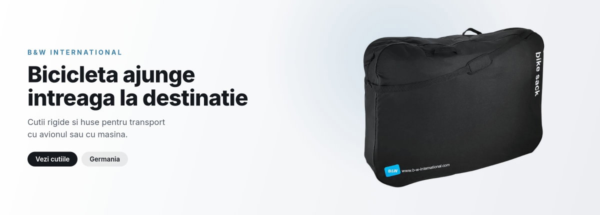 B&amp;W Bike Sack - husa rigida pentru transportul bicicletei