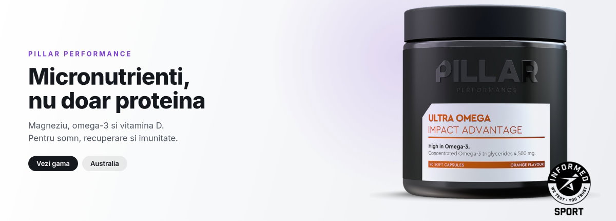 Pillar Performance Ultra Omega - supliment cu omega-3 pentru sportivi