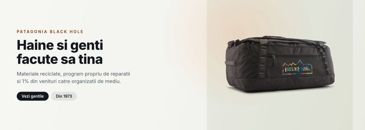 Geanta Patagonia Black Hole Duffel, din material reciclat rezistent la apa
