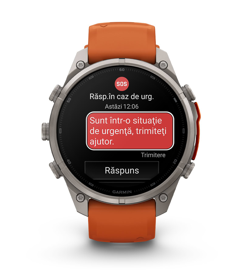 MESAGERIE SOS ȘI CENTRUL GARMIN RESPONSE℠
