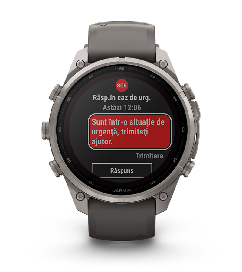 MESAGERIE SOS ȘI CENTRUL GARMIN RESPONSE℠