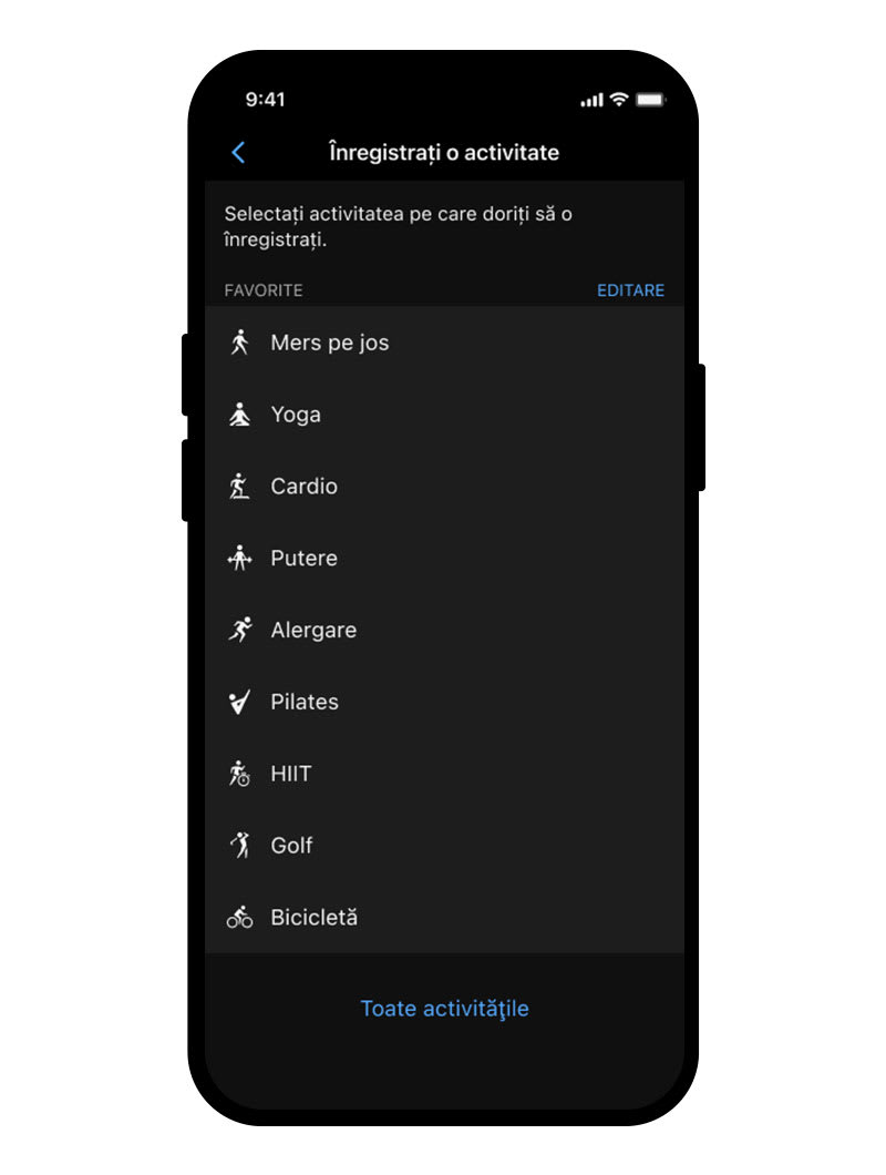MONITORIZAREA CONDIŢIEI FIZICE ŞI A APLICAŢIILOR PENTRU SPORT