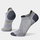 Șosete Merino alergare Smartwool Run - gri mediu | Low Ankle | Zero Cushion