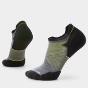 Șosete Merino alergare Smartwool Run - gri Medium Gray | Low Ankle | Targeted Cushion