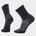 Șosete Merino alergare Smartwool Run - negru | Mid Crew | Zero Cushion
