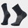 Șosete Merino alergare Smartwool Run - negru | Mid Crew | Zero Cushion