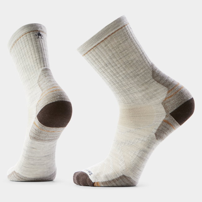 Șosete Merino hiking Smartwool Hike - gri Ash | Mid Crew | Targeted Cushion