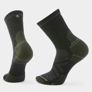 Șosete Merino hiking Smartwool Hike - gri Charcoal | Mid Crew | Targeted Cushion