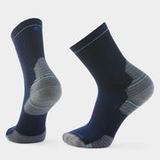 Șosete Merino hiking Smartwool Hike - bleumarin Deep Navy | Mid Crew | Targeted Cushion