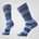 Șosete Merino Smartwool Everyday Spruce Street - albastru Nightfall | Crew | Relaxed Fit