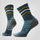 Șosete Merino alergare Smartwool Run - albastru Twilight | Mid Crew | Targeted Cushion