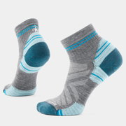 Șosete Merino hiking Smartwool Hike - gri Medium Gray - femei | Ankle | Targeted Cushion