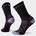 Șosete Merino hiking Smartwool Hike - gri Charcoal | Crew | Light Cushion