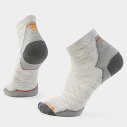 Șosete Merino alergare Smartwool Run - gri Ash | Ankle | Zero Cushion
