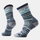 Șosete Merino hiking Smartwool Hike Dragon Stitch - bleumarin Deep Navy | Mid Crew | Targeted Cushion