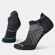 Șosete Merino alergare Smartwool Run - negru | Low Ankle | Zero Cushion
