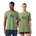 Smartwool - tricou merino - Long Weekend Short Sleeve Graphic Tee - Verde