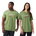 Smartwool - tricou merino - Bear View Short Sleeve Graphic Tee - Verde