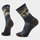 Șosete Merino hiking Smartwool Hike Mountain Moose - bleumarin Deep Navy | Crew | Light Cushion