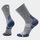 Șosete Merino hiking Smartwool Hike - gri Medium Gray | Crew | Targeted Cushion