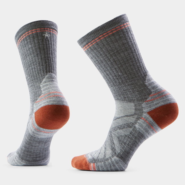 Șosete Merino hiking Smartwool Hike - gri Medium Gray - femei | Crew | Targeted Cushion