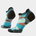 Șosete Merino alergare Smartwool Run Brushed Print - albastru Nightfall | Low Ankle | Targeted Cushion