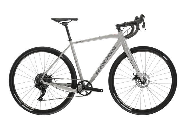 Bicicleta Gravel Kross Esker 1.0 MS 28 inch gri microSHIFT