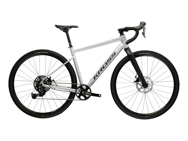 Bicicleta Gravel Kross Esker 1.0 28 inch gri Shimano Cues