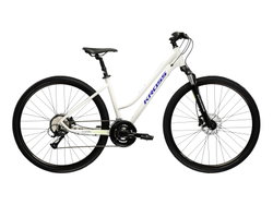 Bicicleta Trekking Kross Evado 4.0 28 inch gri Shimano Acera