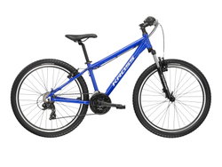 Bicicleta MTB Hardtail Kross Hexagon 1.0 26 inch albastra Shimano Tourney