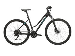 Bicicleta Trekking Kross Evado 5.0 28 inch neagra Shimano Cues