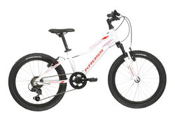Bicicleta Copii Kross LEA Mini 2.0 20 inch alba Shimano Tourney