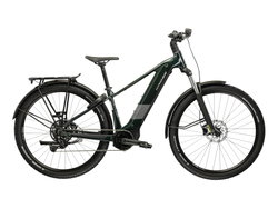 Bicicleta Electrica MTB Kross Influx SUV HYB 2.0 600 29 inch verde Shimano Cues