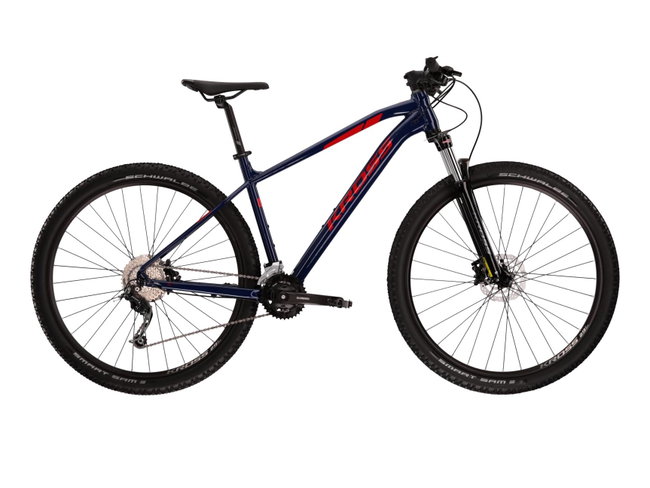 Bicicleta MTB Hardtail Kross Level 2.0 29 inch bleumarin Shimano Cues