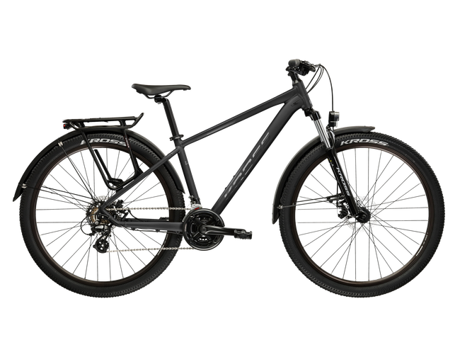 Bicicleta MTB Hardtail Kross Hexagon X200 EQ 29 inch neagra Shimano Altus