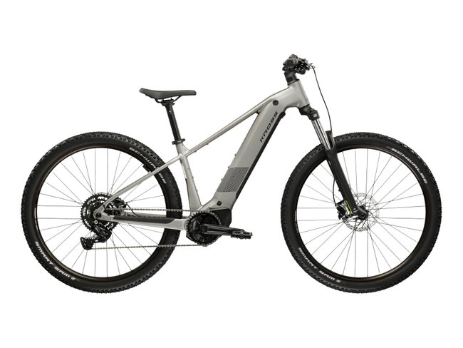 Bicicleta Electrica MTB Kross Influx HYB 2.0 600 29 inch argintie Shimano Cues