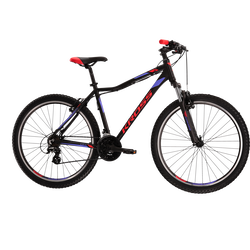 Bicicleta MTB Hardtail Kross LEA 2.0 26 inch neagra Shimano Altus
