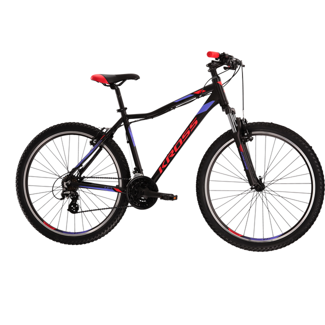 Bicicleta MTB Hardtail Kross LEA 2.0 26 inch neagra Shimano Altus