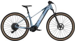 Bicicleta Electrica MTB Kross Influx HYB 3.0 800 29 inch albastra Shimano Cues