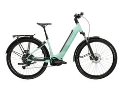 Bicicleta Electrica MTB Kross Influx HYB SUV LS 3.0 800 29 inch verde Shimano Cues