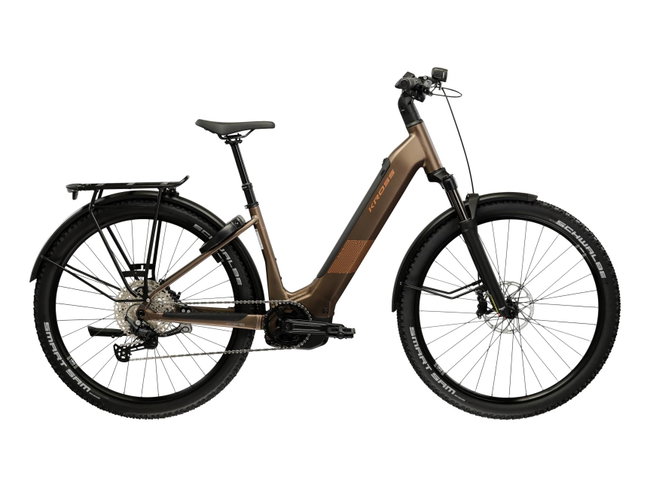 Bicicleta Electrica MTB Kross Influx HYB SUV LS 4.0 800 29 inch maro Shimano Deore