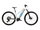 Bicicleta Electrica MTB Kross Influx HYB 5.0 800 29 inch argintie SRAM Eagle