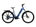 Bicicleta Electrica MTB Kross Influx HYB SUV LS 2.0 600 29 inch albastra Shimano Cues