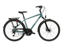 Bicicleta Urban Kross Trans 3.0 28 inch verde Shimano Acera