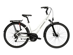 Bicicleta Urban Kross Trans 3.0 28 inch perla Shimano Acera