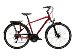 Bicicleta Urban Kross Trans 4.0 28 inch rosie Shimano Acera