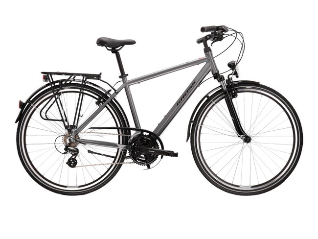 Bicicleta Urban Kross Trans 2.0 28 inch grafit Shimano Altus