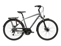 Bicicleta Urban Kross Trans 4.0 28 inch gri Shimano Acera