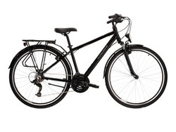 Bicicleta Trekking Kross Trans 1.0 SR 28 inch neagra
