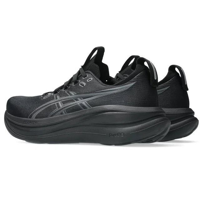 Pantofi alergare ASICS GEL-Nimbus 28 - negru/gri | amortizare maximă